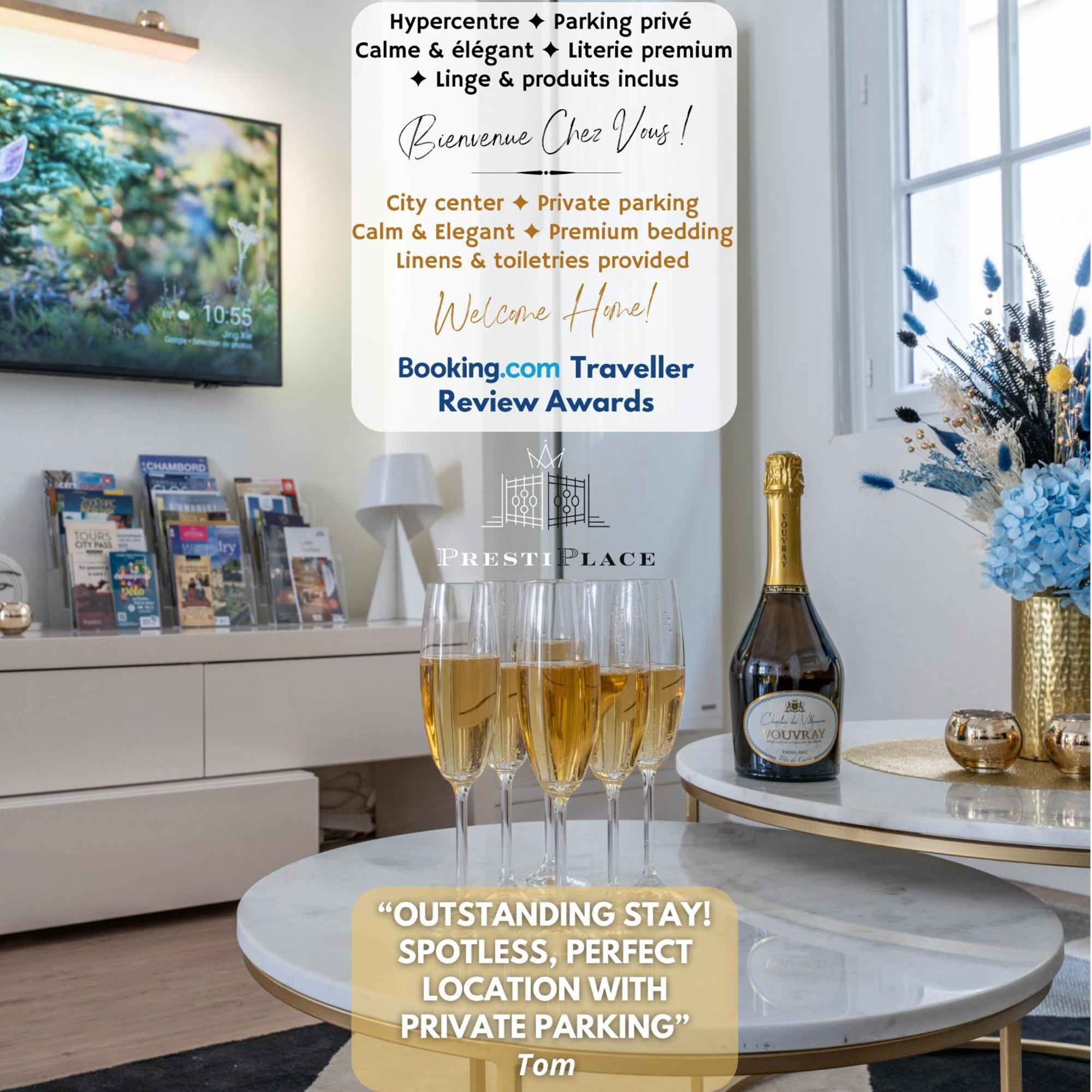Le Saint-martin - Parking - Prestiplace Collection Appartement Tours